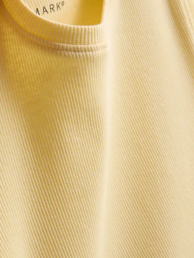 1,5–8 år | T-shirt med ribbad kant