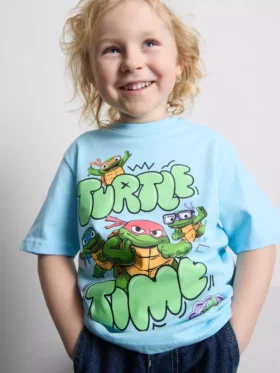 1,5–8 år | T-shirt med Teenage Mutant Ninja Turtles