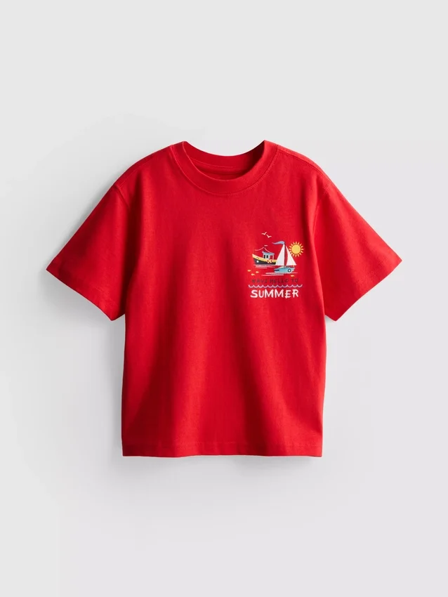 1,5–8 år | T-shirt med tryck