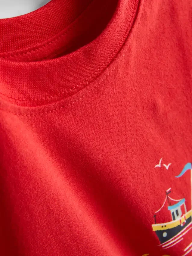 1,5–8 år | T-shirt med tryck