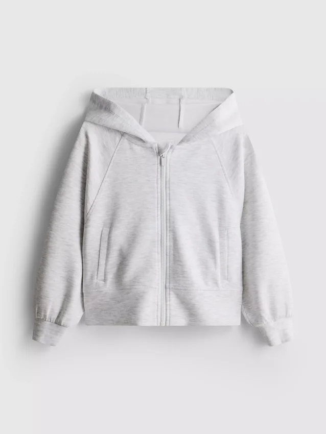 1,5–9 år | aktiv hoodie med dragkedja
