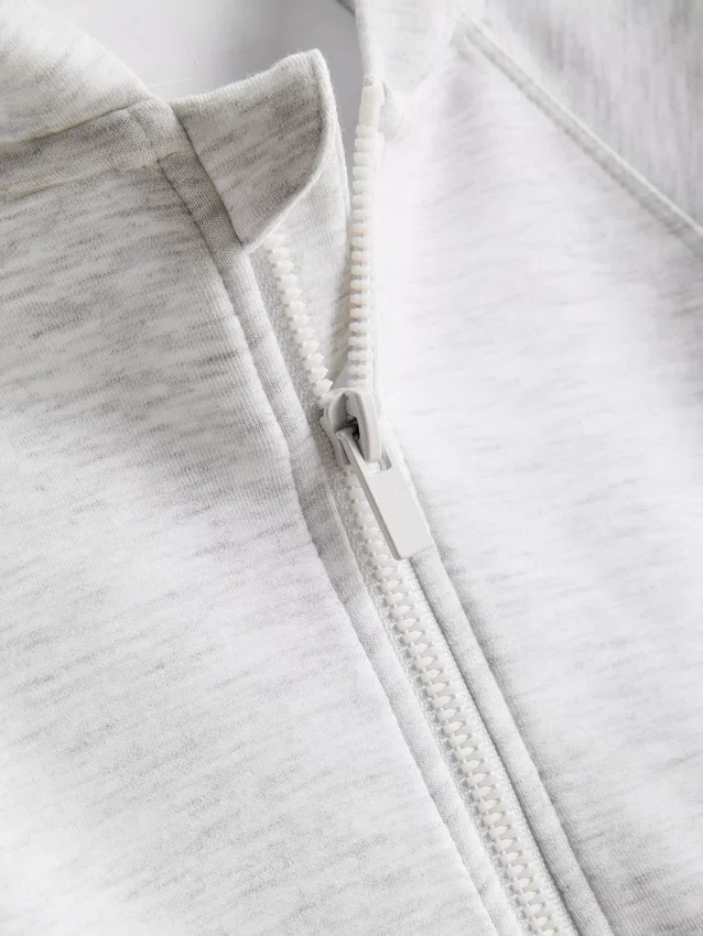 1,5–9 år | aktiv hoodie med dragkedja