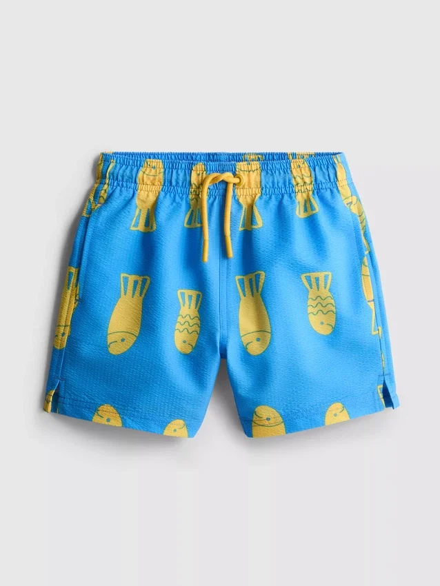 1,5–9 år | badshorts med fiskmotiv