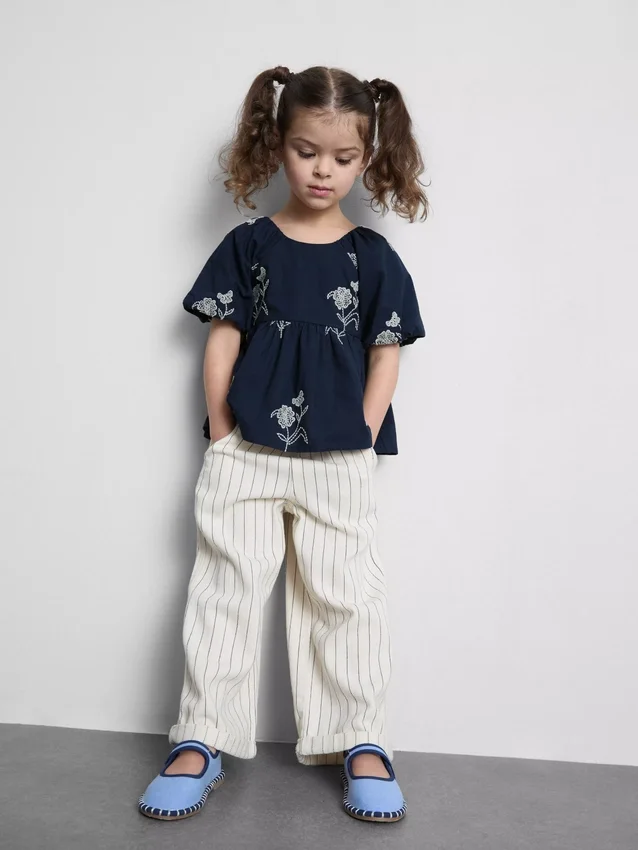 1,5–9 år | blommig blus