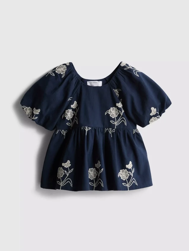 1,5–9 år | blommig blus