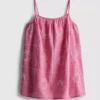 1,5–9 år | broderad cami-klänning i chambray