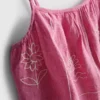 1,5–9 år | broderad cami-klänning i chambray