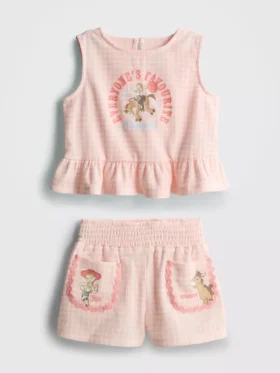 1,5–9 år | Disney Pixars Toy Story-set med peplum-top och Shorts