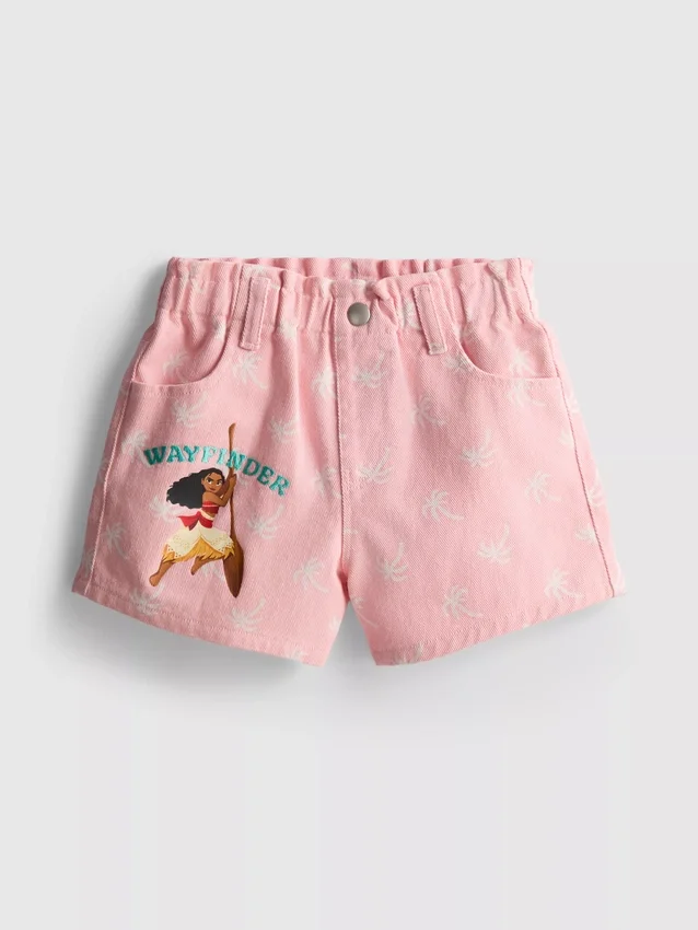 1,5–9 år | Disneys Moana-jeansshorts