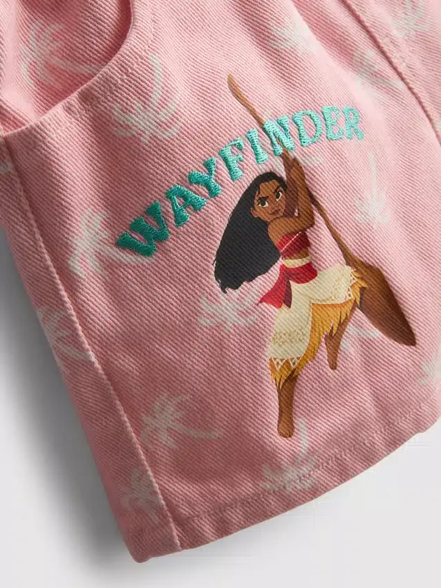 1,5–9 år | Disneys Moana-jeansshorts
