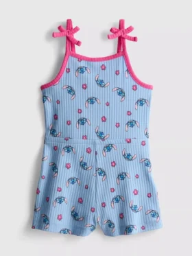 1,5–9 år | Disneys Stitch-romper med ribbade detaljer