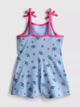 1,5–9 år | Disneys Stitch-romper med ribbade detaljer