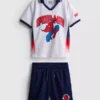 1,5–9 år | Marvel Spider-Man fotbollströja och shorts-set