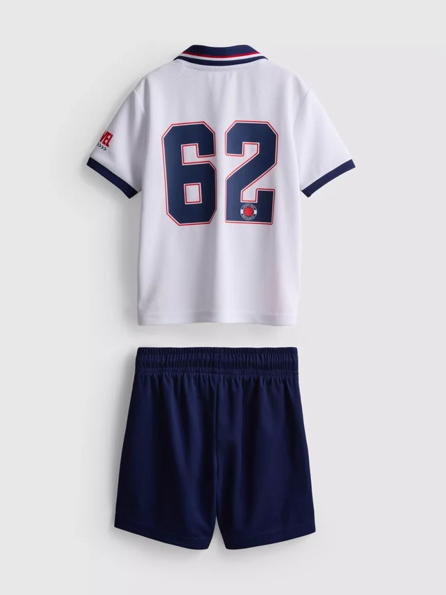 1,5–9 år | Marvel Spider-Man fotbollströja och shorts-set