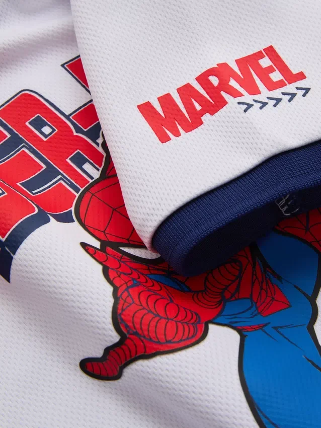 1,5–9 år | Marvel Spider-Man fotbollströja och shorts-set