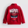 1,5–9 år | Marvel Spider-Man-tröja med dragkedja och trattkrage