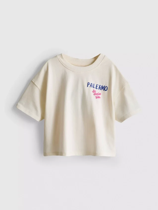 1,5–9 år | Palermo grafisk boxig T-shirt