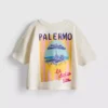1,5–9 år | Palermo grafisk boxig T-shirt