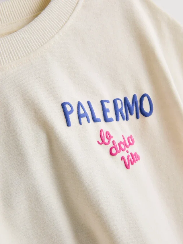 1,5–9 år | Palermo grafisk boxig T-shirt