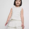 1,5–9 år | peplum-blus utan ärmar