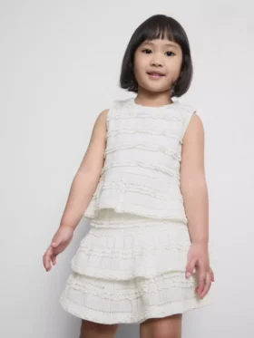 1,5–9 år | peplum-blus utan ärmar