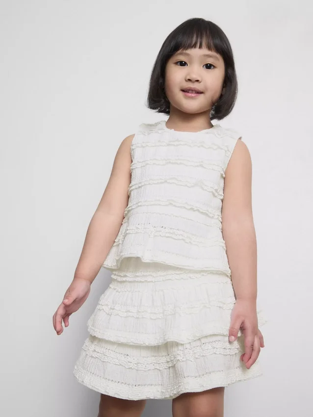 1,5–9 år | peplum-blus utan ärmar