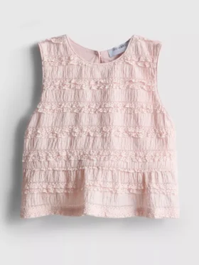 1,5–9 år | peplum-blus utan ärmar