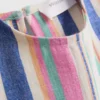 1,5–9 år | randig peplum-blus