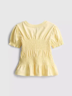 1,5–9 år | Rynkad peplum-top