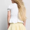 1,5–9 år | Rynkad peplum-top