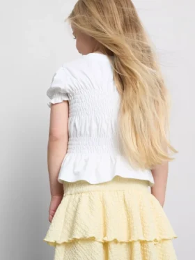 1,5–9 år | Rynkad peplum-top