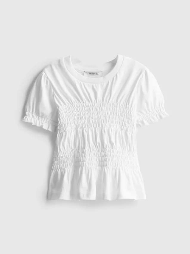 1,5–9 år | Rynkad peplum-top