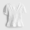 1,5–9 år | Rynkad peplum-top