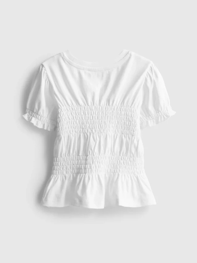 1,5–9 år | Rynkad peplum-top