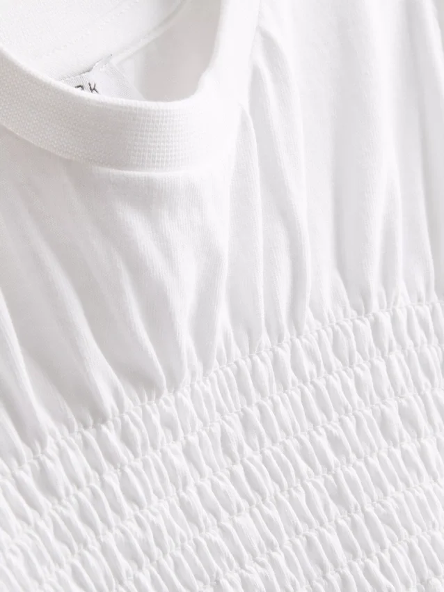 1,5–9 år | Rynkad peplum-top