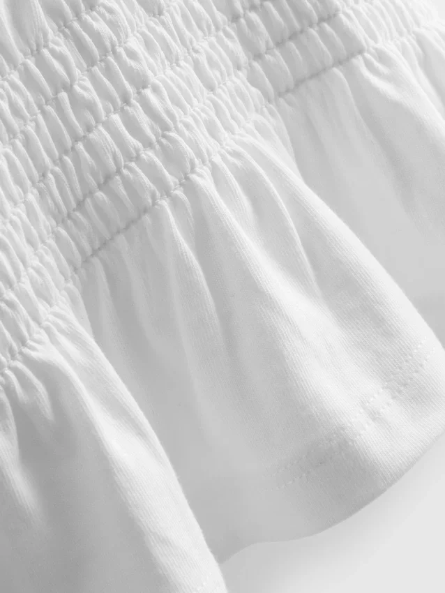 1,5–9 år | Rynkad peplum-top