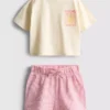 1,5–9 år | Set med boxig T-shirt och Shorts
