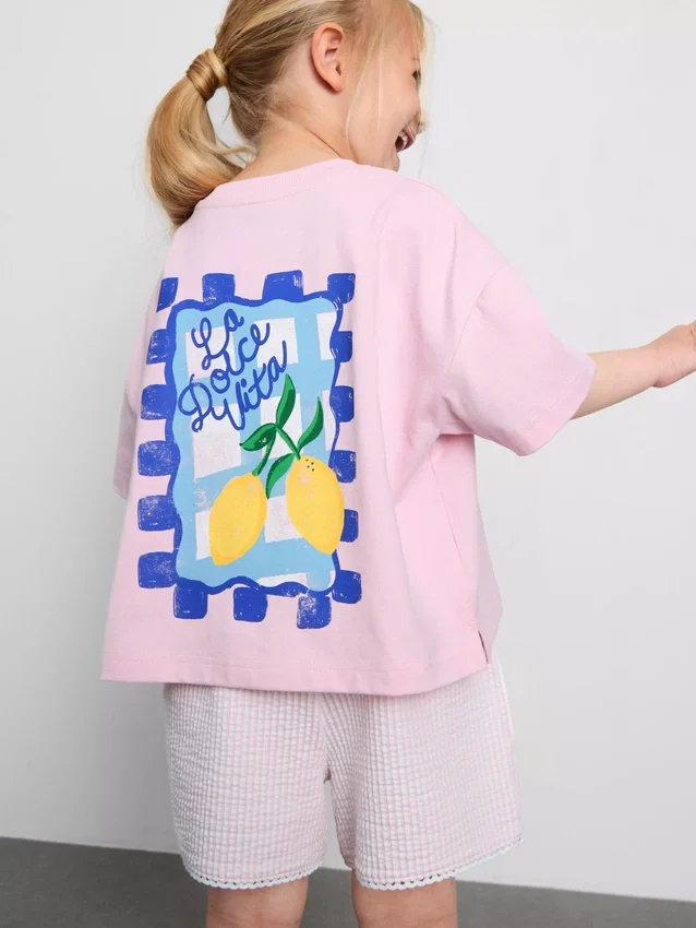 1,5–9 år | Set med boxig T-shirt och Shorts