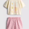 1,5–9 år | Set med boxig T-shirt och Shorts