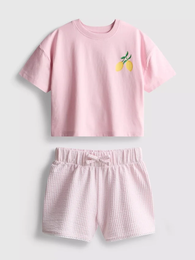 1,5–9 år | Set med boxig T-shirt och Shorts