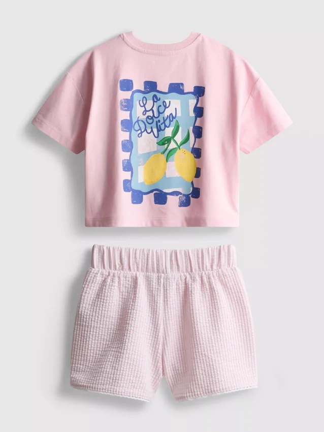 1,5–9 år | Set med boxig T-shirt och Shorts