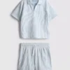 1,5–9 år | Set med randig skjorta och shorts