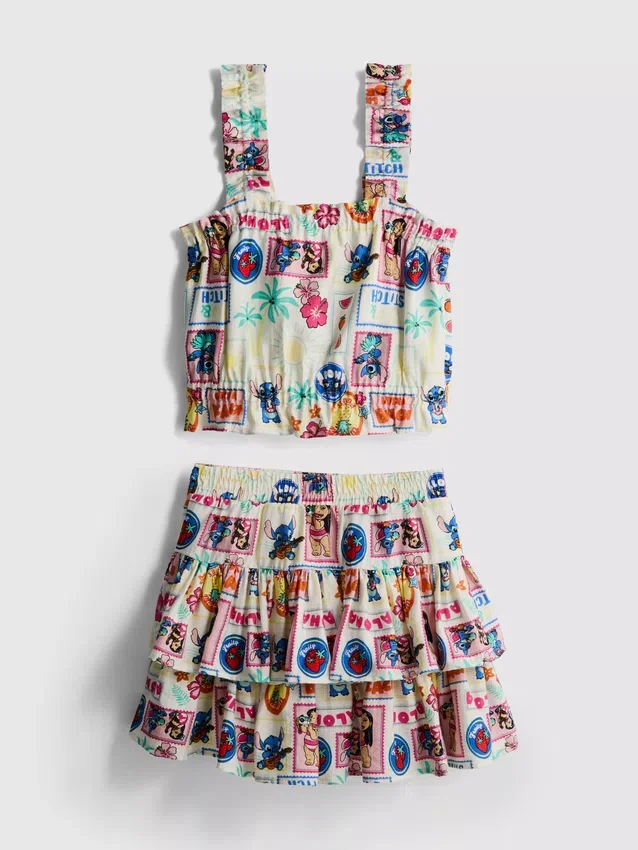 1,5–9 år | Set med Stitch-tröja och Rara-kjol från Disney