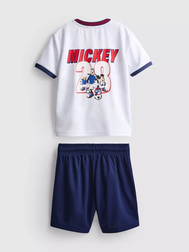 1,5–9 år | Set med T-shirt och Shorts med Disneys Minnie Mouse-fotbollsmotiv