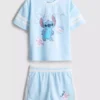 1,5–9 år | Set med T-shirt och shorts med Disneys Stitch