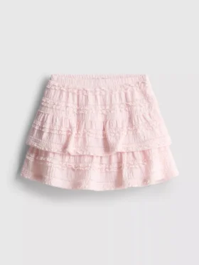 1,5–9 år | Skort med spetskant och flerskiktad design