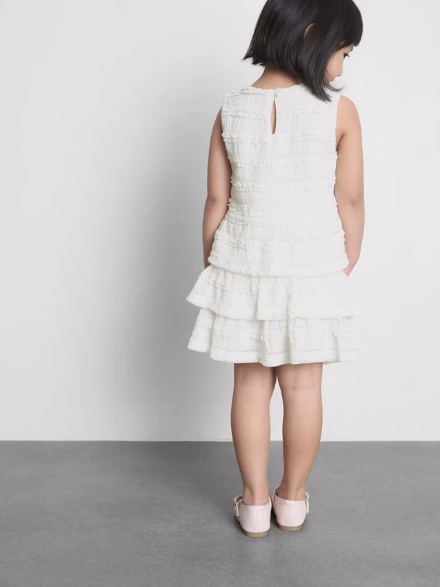 1,5–9 år | Skort med spetskant och flerskiktad design