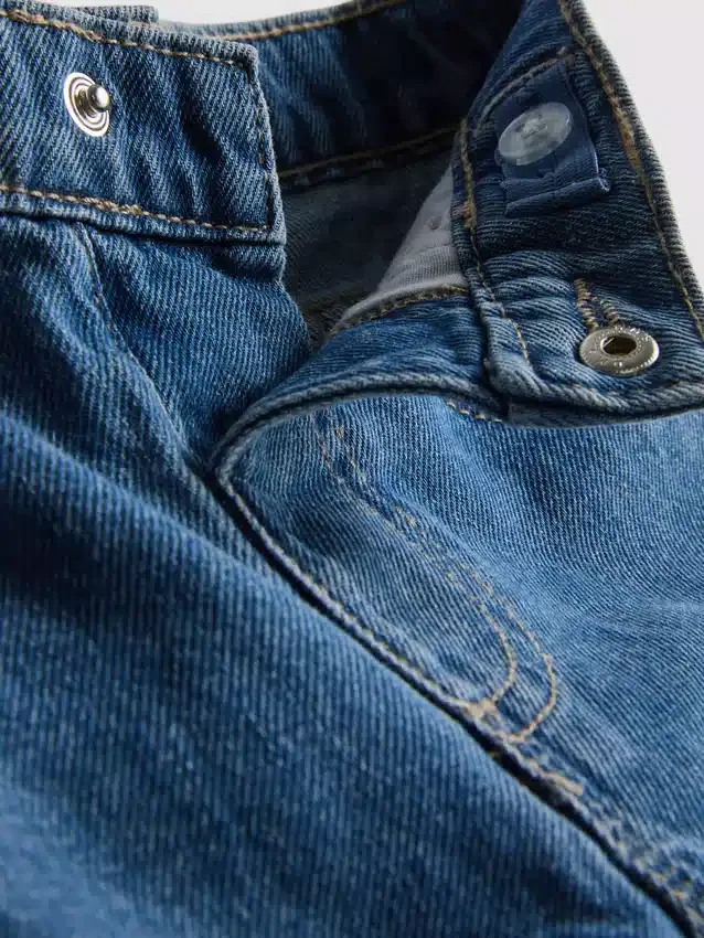 1–9 år | Jeans med volang i nederkanten