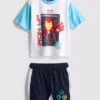 1–9 år | Marvel Iron Man-set med T-shirt och Shorts