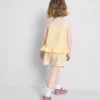 1–9 år | Set med peplum-top och shorts